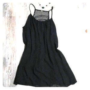 Sale! Beautiful black spaghetti-strap dress